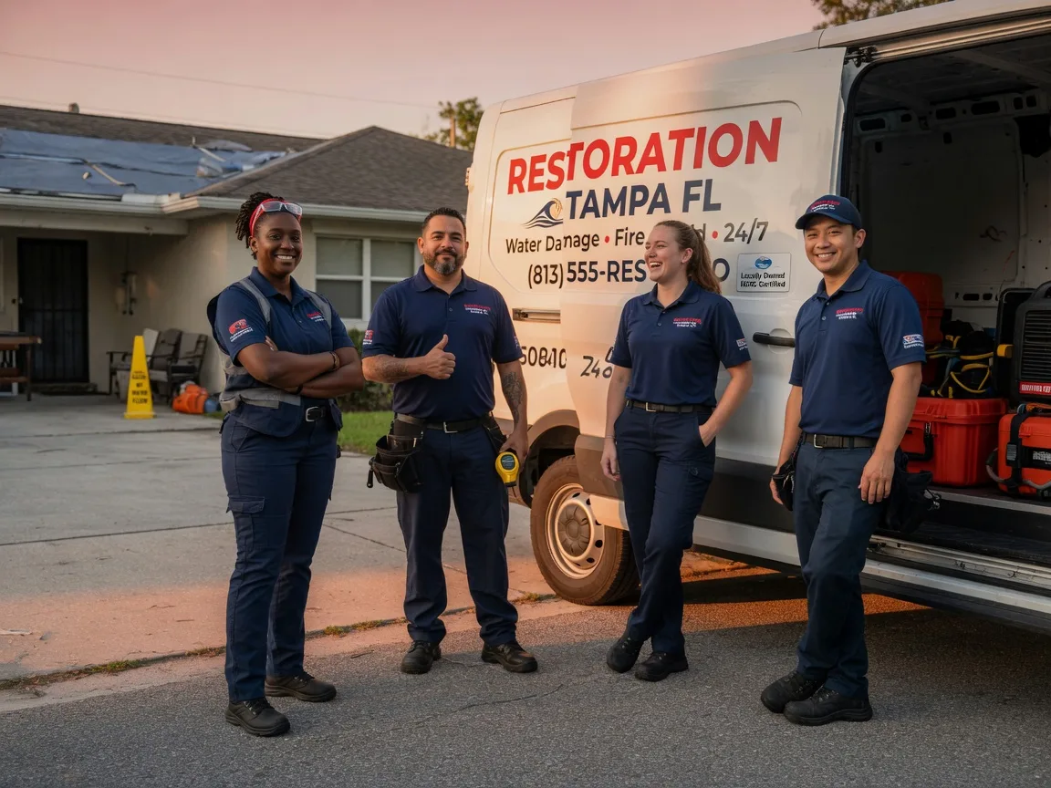 Water Damage Restoration company in Wellsville, KS